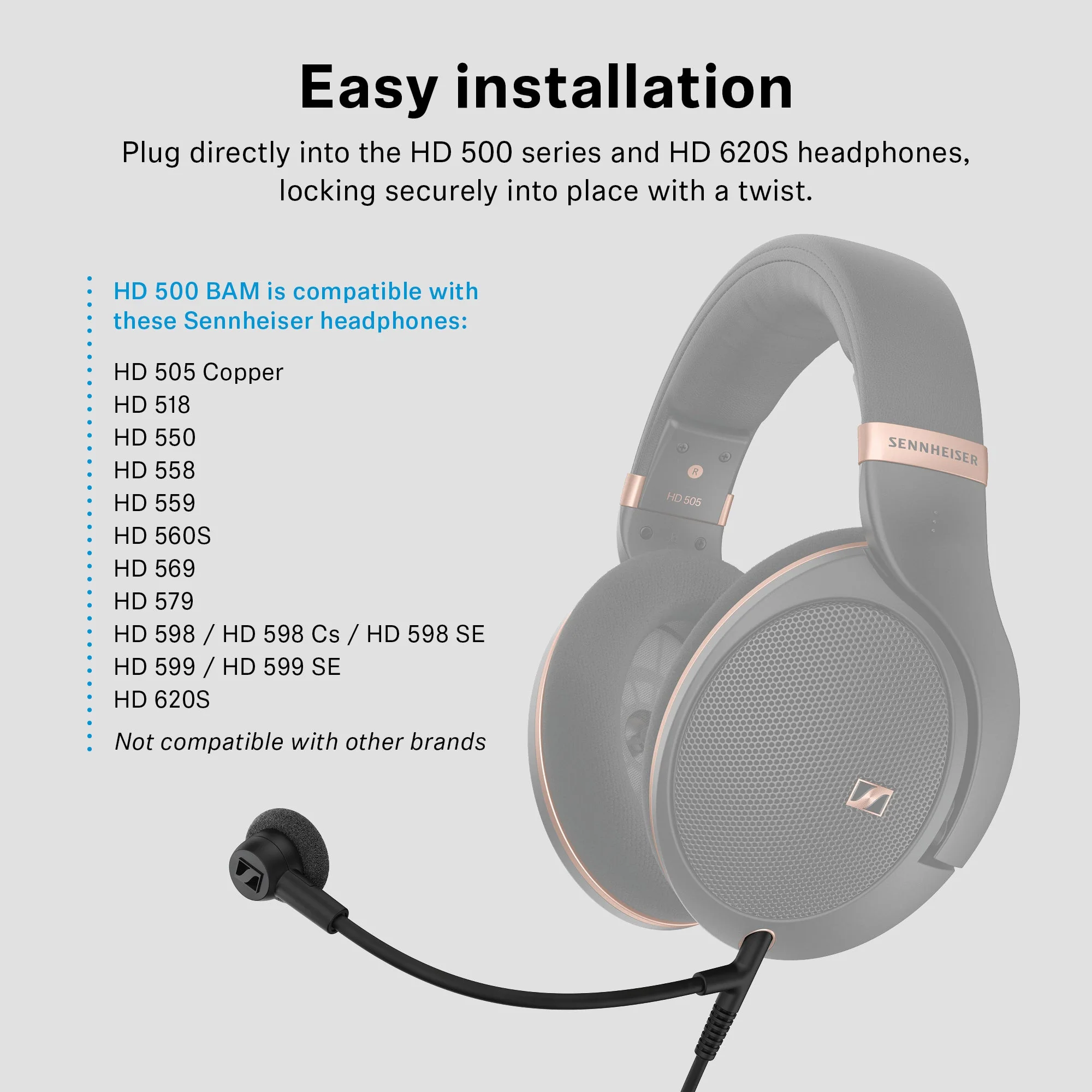 HD 569 with Boom Arm Microphone Set - Image 2
